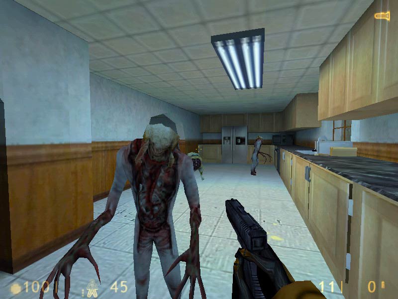 Халф лайф 1 с другом. Half Life 1998. Half-Life 1.